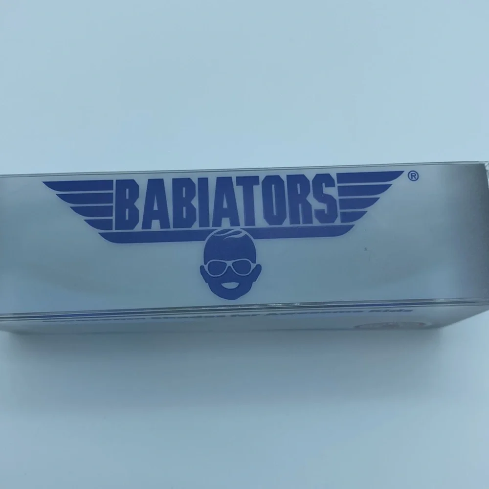 Babiators Aviator Unisex Sunglasses Ages 3-5 Blue Steel
